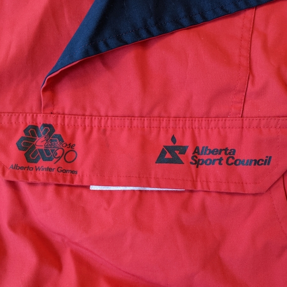 Vintage 90s Alberta Winter Games Jacket Size L - Picture 3 of 9